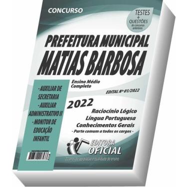 Imagem de Apostila Matias Barbosa - Mg - Nível Médio - Parte Comum - Curso ofici