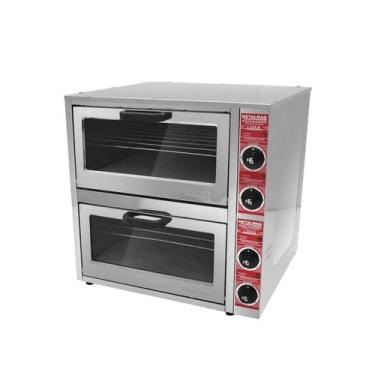 Imagem de Forno Industrial Elétrco 41X41 Duplo Metalmaq, 220V