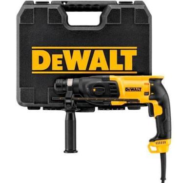 Imagem de Martelete com Maleta SDS PLUS Preto/Amarelo 800w - Dewalt, Preto e Ama