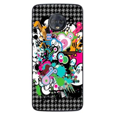 Imagem de Capa Adesivo Skin022 Verso Para Motorola Moto G6 Plus - KawaSkin