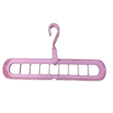 Imagem de Cabide Organizador Mágico Multi-Uso - TF Injetados, Rosa