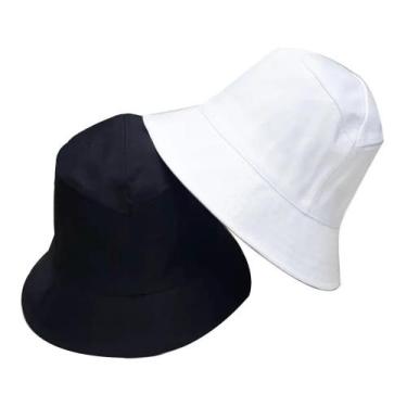 Imagem de Kit 2 chapéu cata ovo charlie brown pescador preto e branco - Chapéus