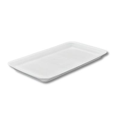 Imagem de Kit c/1 pct trl04-bandeja eps (27,5x15x1,4 cm.) c/100 un - TOTAL PLAST