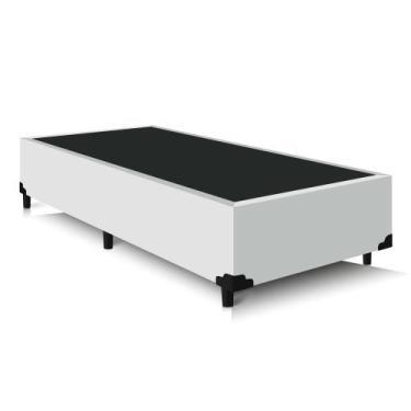 Imagem de Cama Sommier Base Box 78x188x39 Premium - ProMax, BRANCO