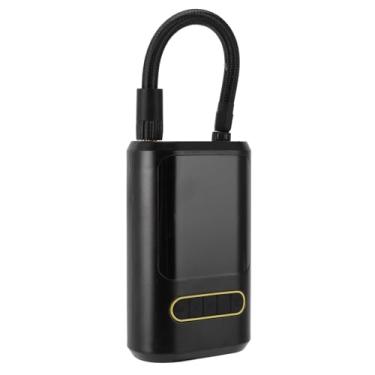 Imagem de Bomba de Ar Sem Fio 150PSI, Com Lanterna LED, Manômetro Digital, Inflador de Pneus Portátil para Carros, Motocicletas, Bolas Esportivas, Colchões de Ar e Anéis de Natação, Design