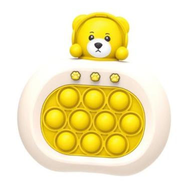 Imagem de Pop it eletronico de urso - bazar do saara, Amarelo