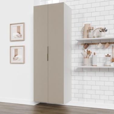 Imagem de Armário Multiuso 2 Portas 70cm sem Rodapé Ipanema CabeCasa MadeiraMade