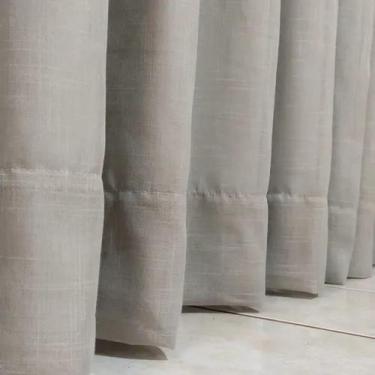 Imagem de Cortina Wave Trilho Suíço Duplo Linho Com Blackout 6,00x2,50 - Salvate