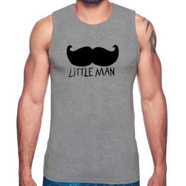 Imagem de Regata Little Man - Foca na Moda, Cinza, P