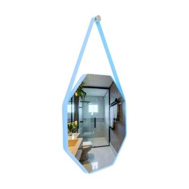 Imagem de Espelho Adnet Octogonal com Alça Decoração Sofisticada  - Ornamo Decor