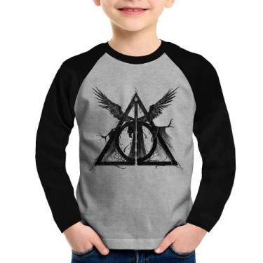 Imagem de Camiseta Raglan Infantil The Tale of the Three Brothers Manga Longa - 