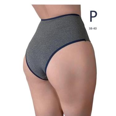 Imagem de Kit 12 Calcinhas Fitness Lingerie Suplex Alta Compressão - LYF, TAM P