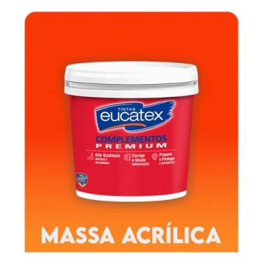 Imagem de Massa Corrida e Acrílica Premium Eucatex 1,450kg, Massa Acrílica