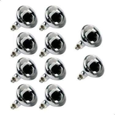 Imagem de 10 Lâmpadas De Secagem Infravermelha Estufa 250w 220v E-27 - Ourolux