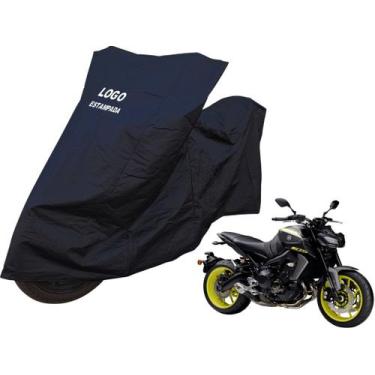 Imagem de Capa Tecido Repele Sol Chuva Impermeável Moto Yamaha MT 09 - Mz