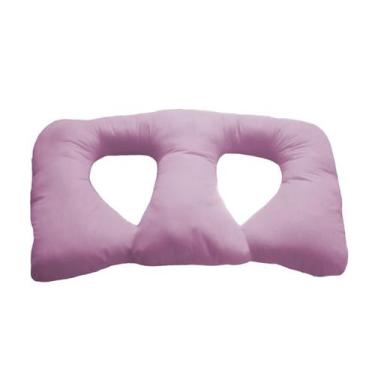 Imagem de Almofada de Amamentação Grande de Gêmeos Happy Line, Rosa