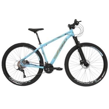 Imagem de BICICLETA ARO 29 RINO EVEREST TRAS. ALIVIO - 27V - 1.0 (Azul Piscina, 17)