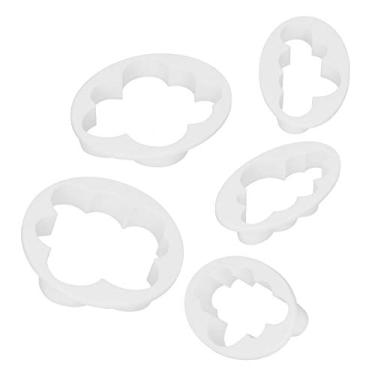 Imagem de Conjunto de Cortador de Biscoitos, Ferramentas de Cozimento de Mousse, Decoração de Bolo, Fabricante de Fondant para Festa de Aniversário de Casamento, Bar, Loja de Bolos