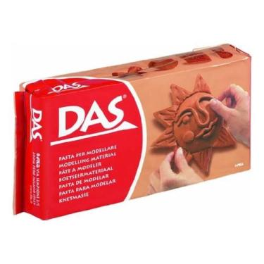 Imagem de Massa de Modelar Terracota 500gr Das