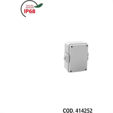Imagem de Caixa Passagem Pvc Rohdbox Standard Ip68 Cinza 130X 90X 70 888132 - RO