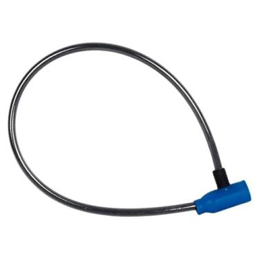 Imagem de Cadeado Bicicleta Bike 10mmx62cm com 2 Chaves Plástico Metal