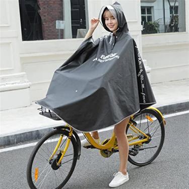 Imagem de EEASSA Capa de chuva masculina feminina ciclismo bicicleta capa de chuva capa de chuva poncho com capuz à prova de vento capa de scooter mobilidade poncho impermeável (cor: 03, tamanho: tamanho único)