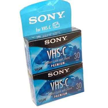 Imagem de Sony VHS-C Premium 30-min. Videocassette, 2-Pack (TC30VH/2)