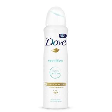 Imagem de Desodorante Aerossol Dove Sensitive Skin Sem Perfume 150ML