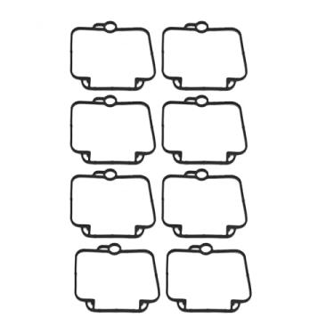 Imagem de Kit de reparo de carburador de motocicleta de borracha compatível com DR350S DR350SE GS500 GS500E GS500F GSX600FU GSX600FU2 GS 500 E (8 peças)