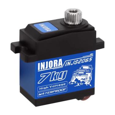 Imagem de Servo Digital à Prova D'Água INJORA 2065 - 7kg para Carros RC 1/10