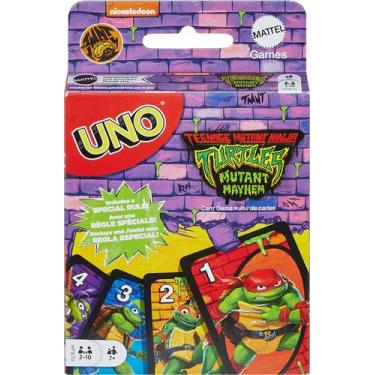 Imagem de Jogo de Cartas UNO Tartarugas Ninja - Mutant Mayhem (Mattel Games)