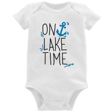 Imagem de Body Bebê On Lake Time - Foca na Moda, Branco, M