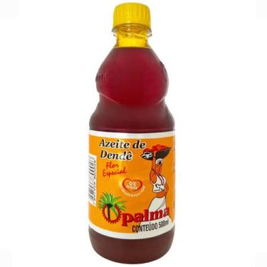Imagem de Azeite de Dendê Opalma Garrafa 500 ml Óleo de Palma