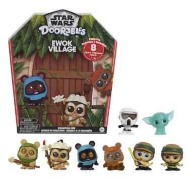 Imagem de Portas de brinquedo Disney Star Wars Ewok Village Collection 5 +