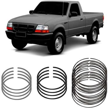 Imagem de Jogo Anel Segmento Std Ford Ranger 2.3 2001 A 2012 Metal Lev