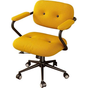 Imagem de Cadeira de escritório ajustável para casa confortável cadeira de jogo de computador estofada cadeira de cadeira de mesa de mesa de mesa adequada para o uso do aluno para jogos de escritório