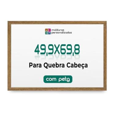 Imagem de Moldura 49,9x69,8 para Quebra Cabeça Grow Puzzle 1000 Peças com Proteção Petg (Cru)