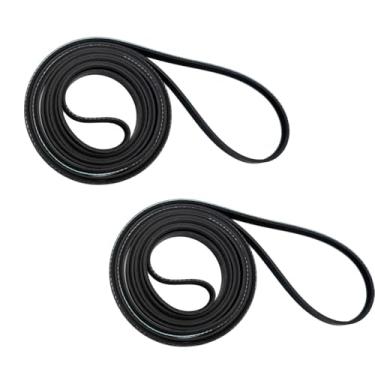 Imagem de Ninayu Correia de acionamento de secadora WE03X29897 atualizada de 2 peças - para lavadora de roupas GE substitui WE12M0022 WE12M0029 WE12M22 WE12M29 WE12M33 WE12X21574 WE21M29