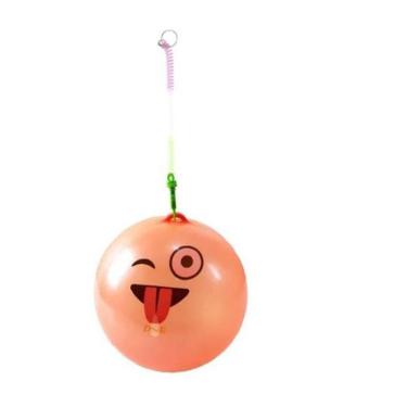 Imagem de Kit 20 Bolas Vinil Com Mola Encaracolada Festa Brinquedo