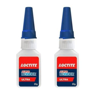 Imagem de Kit 2 un cola instantânea super bonder mega loctite