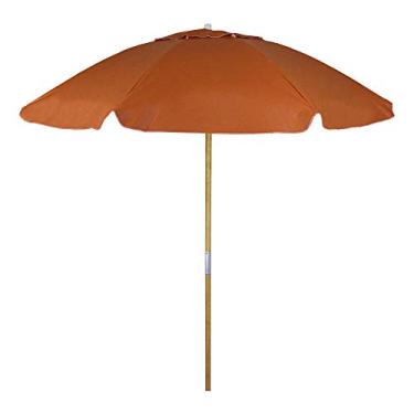 Imagem de GUARDA-SOL BAGUM VARA DE MADEIRA - 2,0 m - LARANJA - BEL