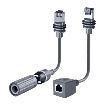 Imagem de Adaptador Ethernet SPX para RJ45/prato/roteador conector adaptador para Starlink Satellite Gen3 V3