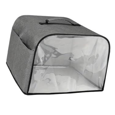 Imagem de ＫＬＫＣＭＳ Toaster Poeira Capa de pão capa de máquina lavável dobramento leve com bolsos de armazenamento para pequenos dispositivos de eletrodomésticos de