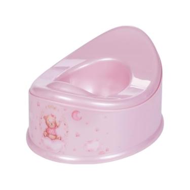 Imagem de Urinol Plasútil Troninho Infantil Penico Assento Sanitário (Ursa Rosa)