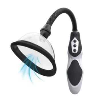 Imagem de Bomba Vaginal Elétrica Com 4 Modos De Sucção E 4 Intensidades Orgasmos Intensos Prazer Máximo