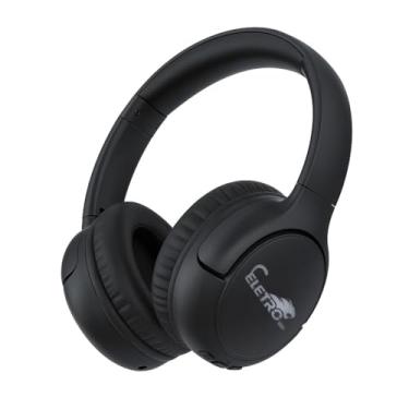 Imagem de Headphone Bluetooth 5.3, Fone de Ouvido Bluetooth Sem fio Cancelamento Ruído Ativo Estéreo HiFi Graves com Luzes coloridas RGB (Preto)