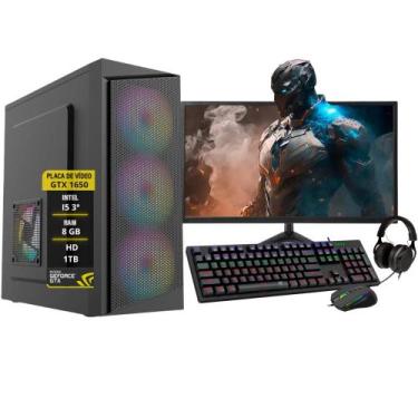 Imagem de Pc Gamer Completo Maximus I5 GTX 1650 Mem.8GB Hd1TB SSD120GB - AMORIM 
