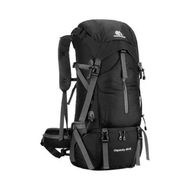 Imagem de Mochila Grande Impermeável De 70L Para Montanhismo, Caminhada, Camping