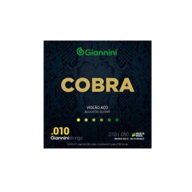 Imagem de Encordoamento Giannini P-violão Bronze 85-15 0.010" Geefle