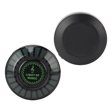 Imagem de Lâmpada de ritmo RGB para carro, luz de ritmo de música ativada por voz, LED colorido, controle de som, lâmpada de ritmo, luzes de sincronização de captador para iluminação estéreo de DJ e jogos de